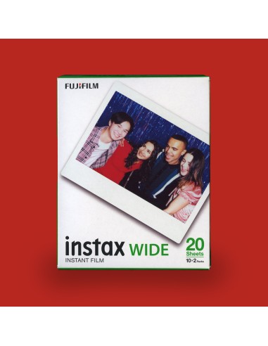 Pack x2 Fujifilm Instax Wide – Cartuchos de 10...