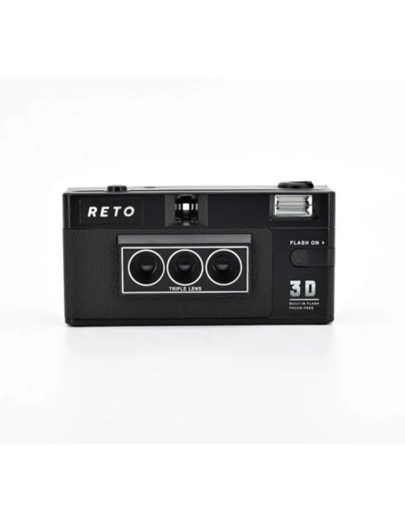 Reto 3D Film Camera Black - Cámara Estereoscópica 35mm