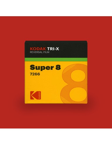 Carrete Super 8 Kodak Tri-X 7266 – Blanco y...