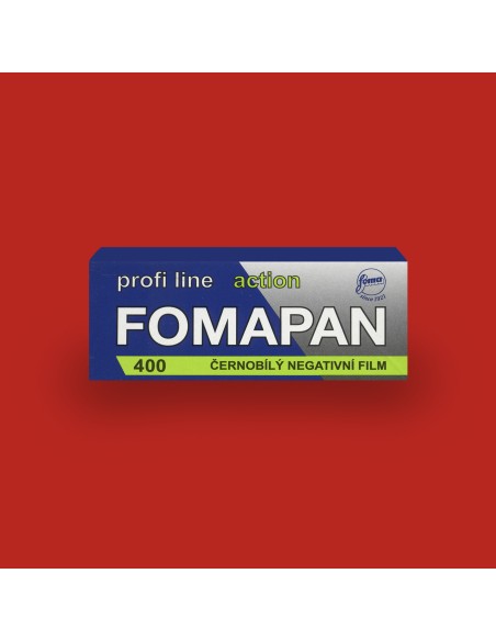 Película Fomapan 400 Action 120 - Blanco y Negro 12 Exp