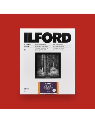 Ilford Multigrade RC Deluxe Papel B&N 18x24cm...