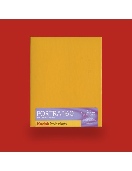 Película Kodak Portra 160 4x5" - Placas Color Negativo Gran Formato