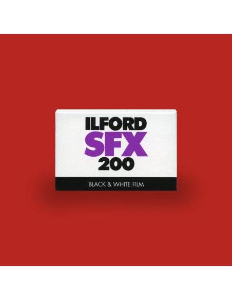Carrete 35mm Ilford SFX 200 – Blanco y Negro ISO 200 (36 Exp)