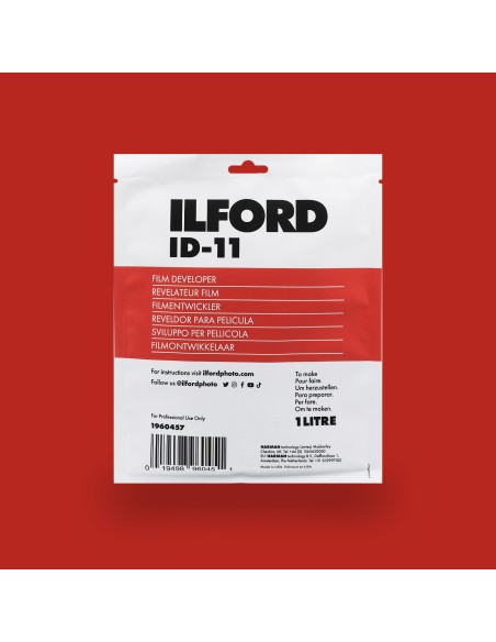 Revelador Ilford ID-11 en Polvo 1 L – Blanco y Negro