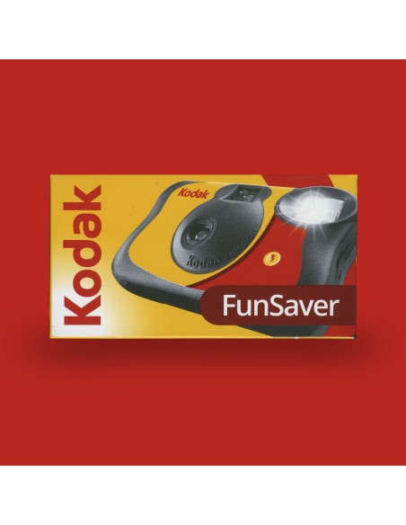 Cámara Desechable Kodak FunSaver 800 39 Exp - Flash Incorporado