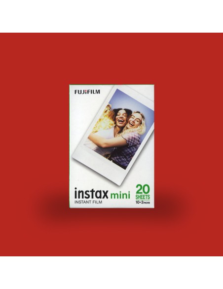 Pack x2 Fujifilm Instax Mini – Cartuchos de 10 Fotos (20 fotos)