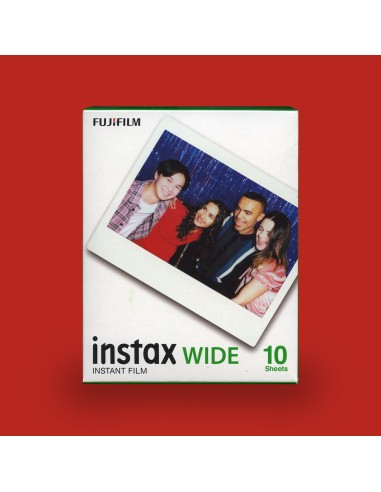 Pack Cartucho Instax Wide 10 Fotos