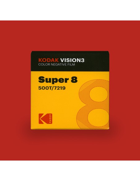 Carrete Super 8 Kodak Vision3 500T – 15 m