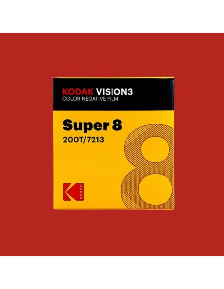Carrete Super 8 Kodak Vision3 200T – 15 m