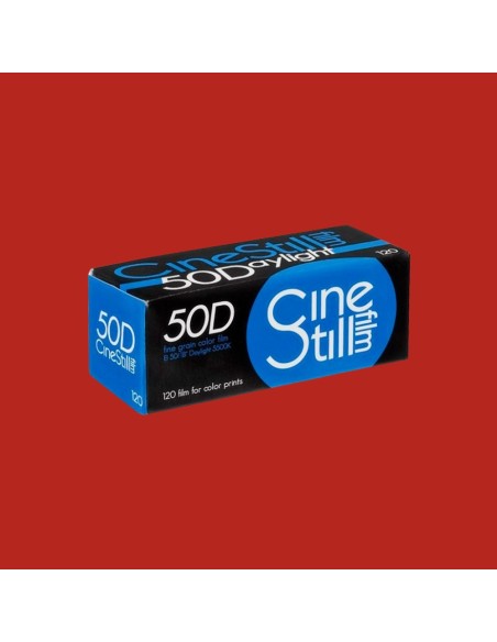 Película CineStill 50D 120 - Color Luz Día Grano Ultra Fino
