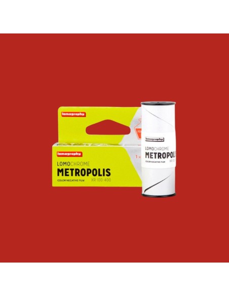 Película Lomography Metropolis 120 - Color ISO 100 Desaturado