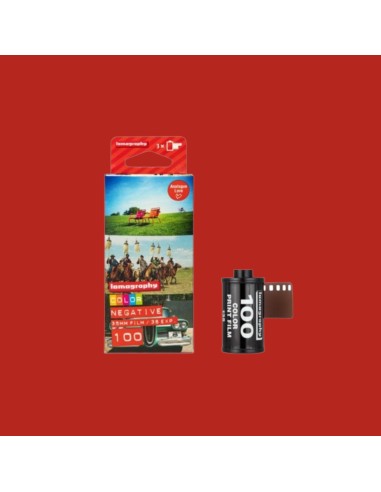 Pack 3x Película Lomography Color Negative ISO...