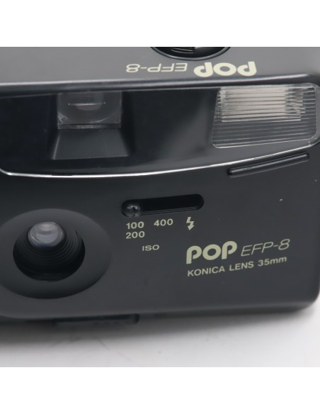 Konica Pop EFP-8 - Cámara Compacta 35mm con Flash y Caja Original