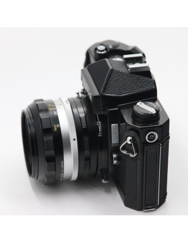 Nikkormat FT Negra + Nikkor-S Auto 50mm f/1.4 -...