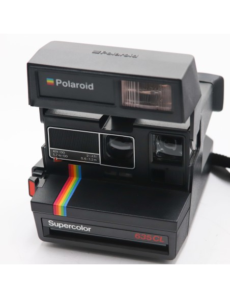 Polaroid 635 CL Supercolor - Cámara Instantánea 600 Arcoíris Clásica Icónica