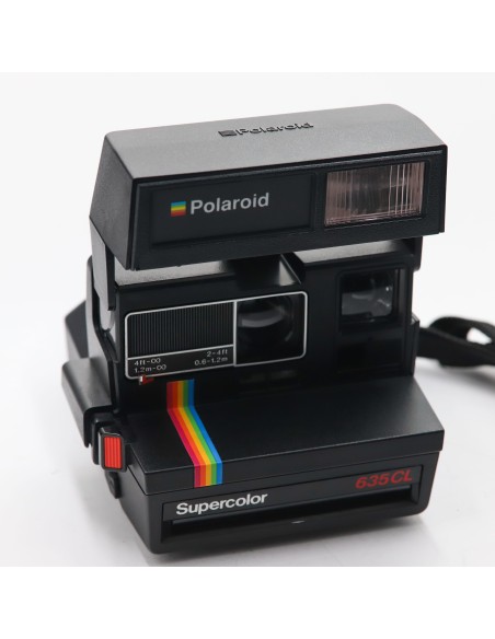Polaroid 635 CL Supercolor - Cámara Instantánea 600 Arcoíris Clásica Icónica