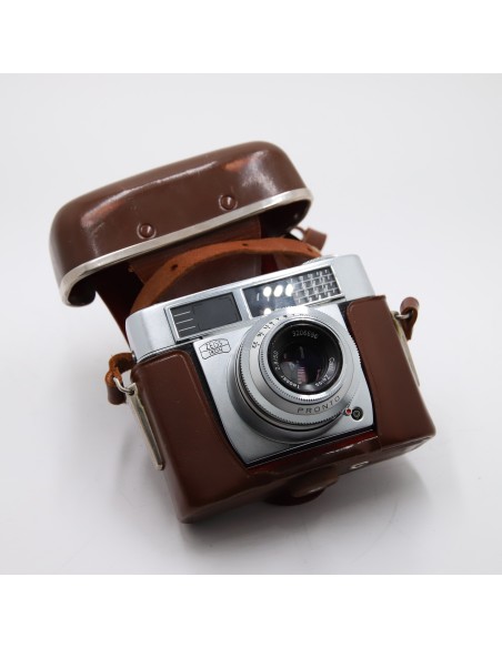 Zeiss Ikon Contessa + Carl Zeiss Tessar 50mm f/2.8 - Funda Cuero [Perfecta]