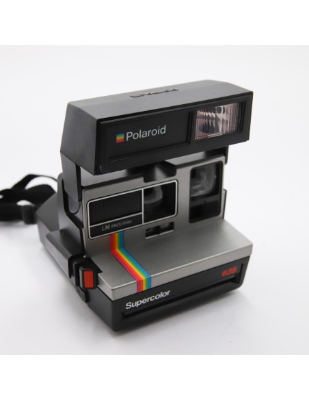 Polaroid Supercolor 635 LM Program - Cámara Instantánea Película 600 Arcoíris
