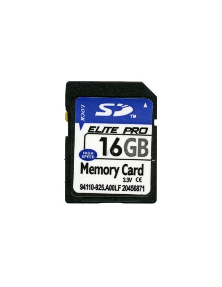 Tarjeta SD 16GB Elite Pro - High Speed para Cámaras Digitales