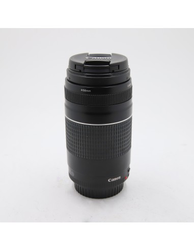 Lente Canon 75-300mm f/4-5.6 con Parasol -...