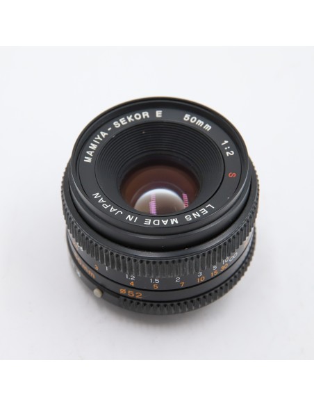 Mamiya Sekor E 50mm f/1.7 - Objetivo Luminoso para Mamiya ZE