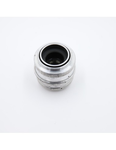Objetivo Industar 50 Plateado - M39 50mm f/3.5...