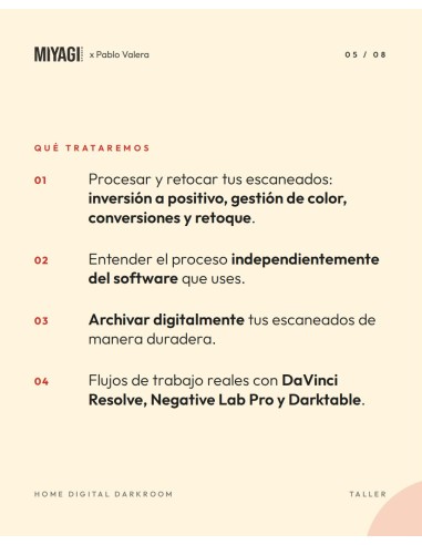 Taller Home Digital Darkroom con Pablo Valera ·...