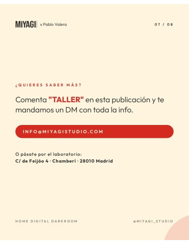Taller Home Digital Darkroom con Pablo Valera ·...