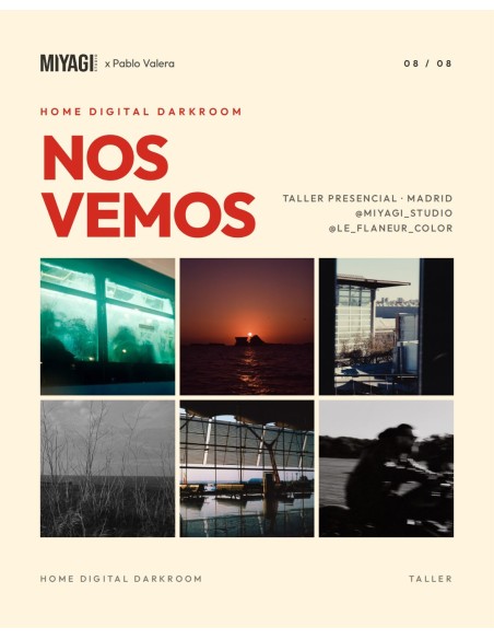 Taller Home Digital Darkroom con Pablo Valera · 17 octubre (Miyagi Dojo 1)