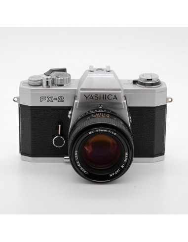 Cámara analógica Yashica FX2 + 50mm f1.4