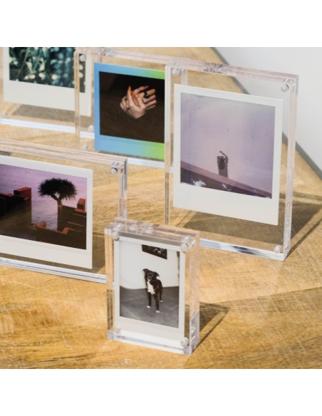Marco Metacrilato Transparente para Polaroid e Instax Wide - 10x15cm