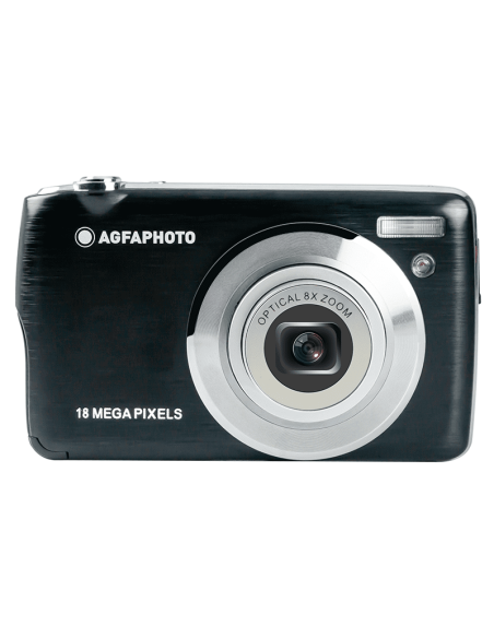 Cámara Digital Agfa DC8200 Negra - Compacta 8MP con Tarjeta SD