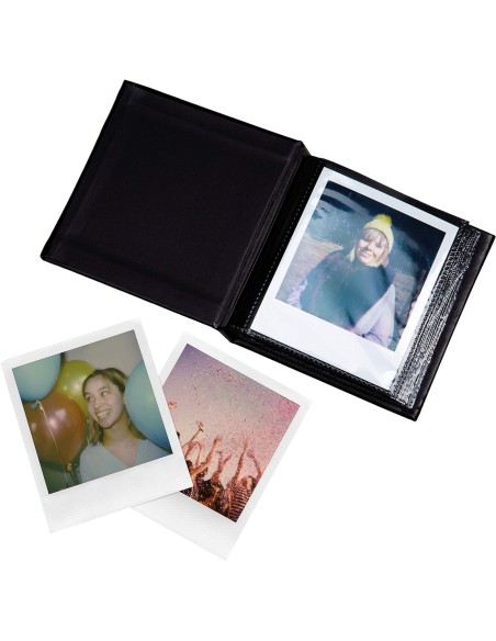 Álbum Polaroid Negro - 40 Fotos Instantáneas